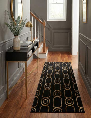 2' x 5' Vogue Geo Runner Rug
