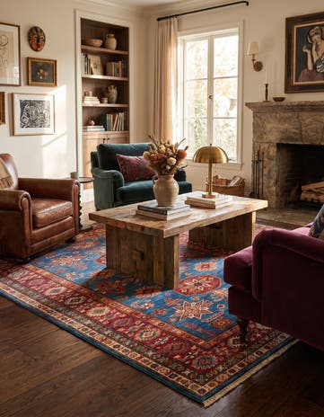 125cm x 180cm Hand Knotted Kazak Rug