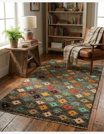 2' 10 x 4' 10 Hand Knotted Balouch Wool Rug