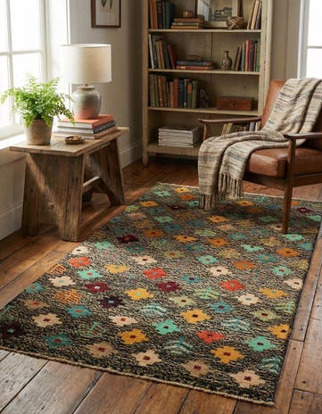2' 10 x 4' 10 Hand Knotted Balouch Wool Rug