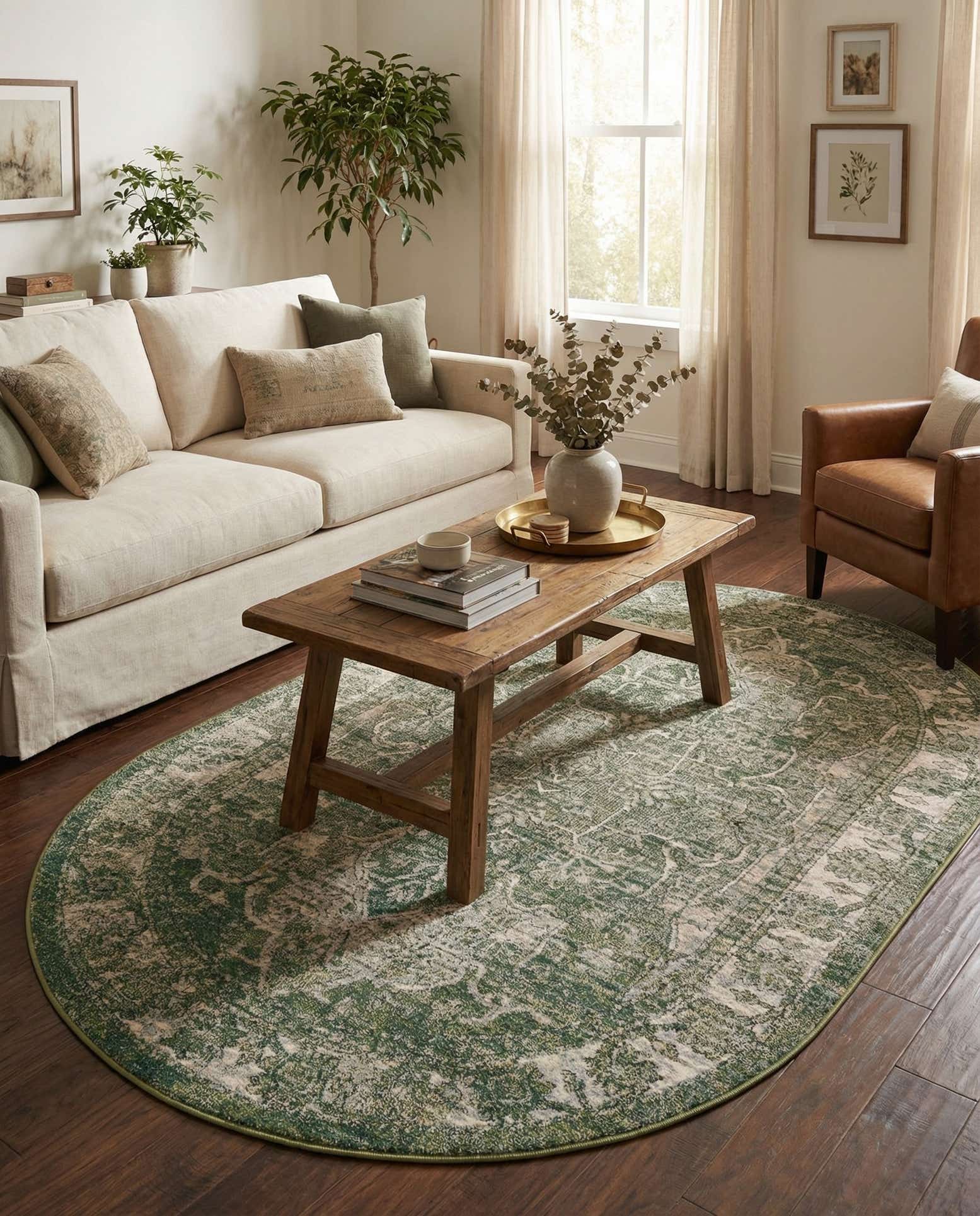 5' x 8' Isabella Oval Rug