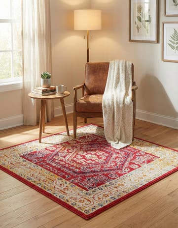 4' x 4' Aurelia Square Rug