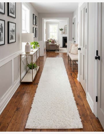 2' 7 x 20' Zermatt Shag Runner Rug