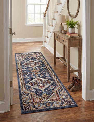 2' x 6' Kamala Washable Runner Rug