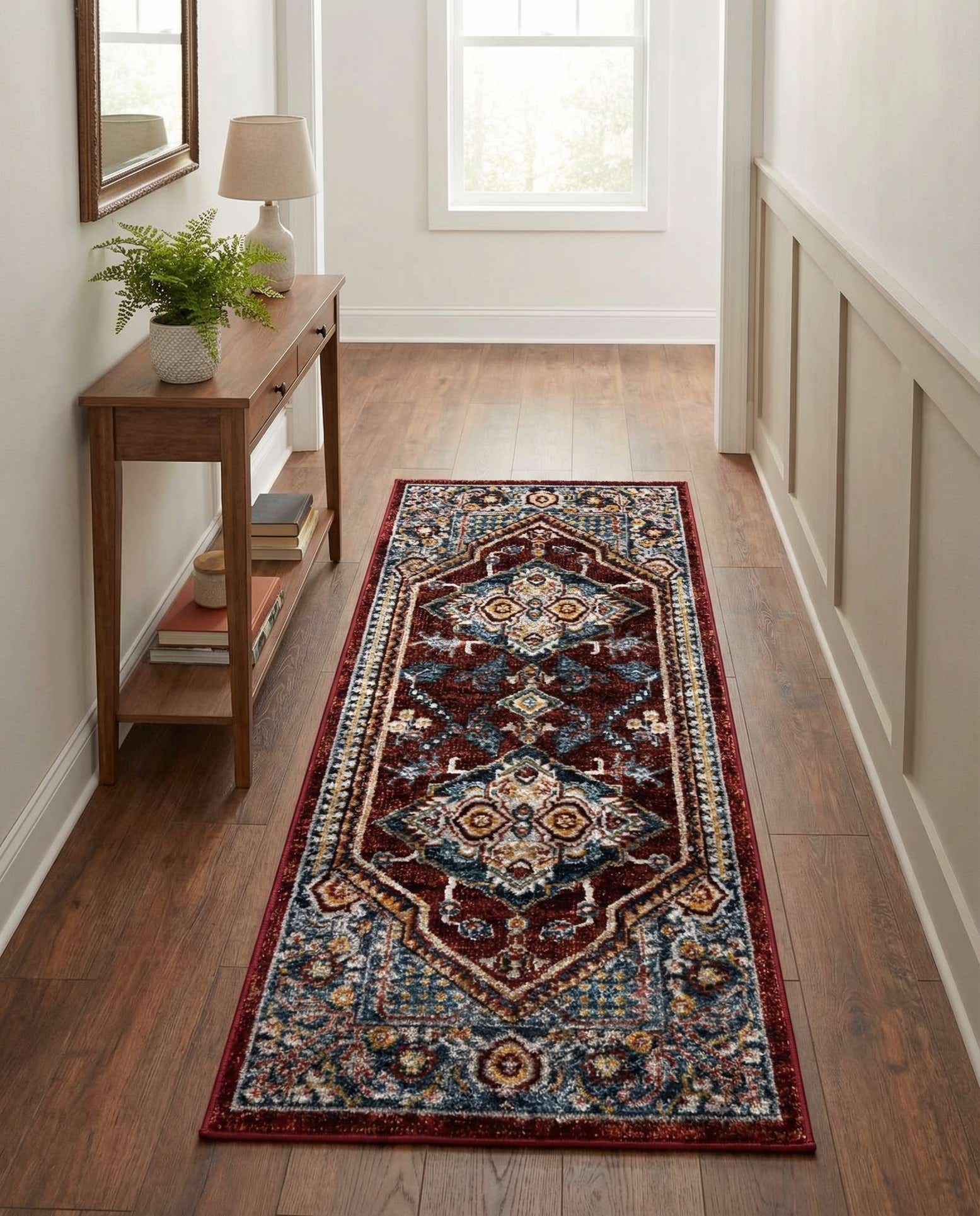 2' x 5' Kamala Washable Runner Rug