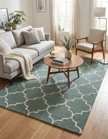 5' 1 x 8' Luna Wool Rug