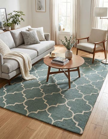 5' 1 x 8' Luna Wool Rug