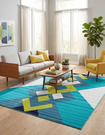 Turquoise Sydney Rug