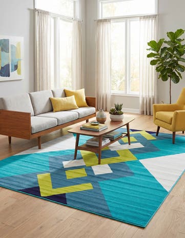 Turquoise Sydney Rug