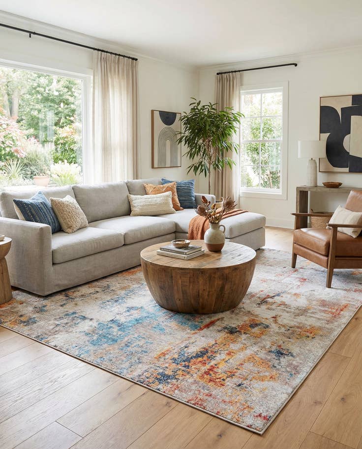 Detail image of 9' x 12' Prism Rug