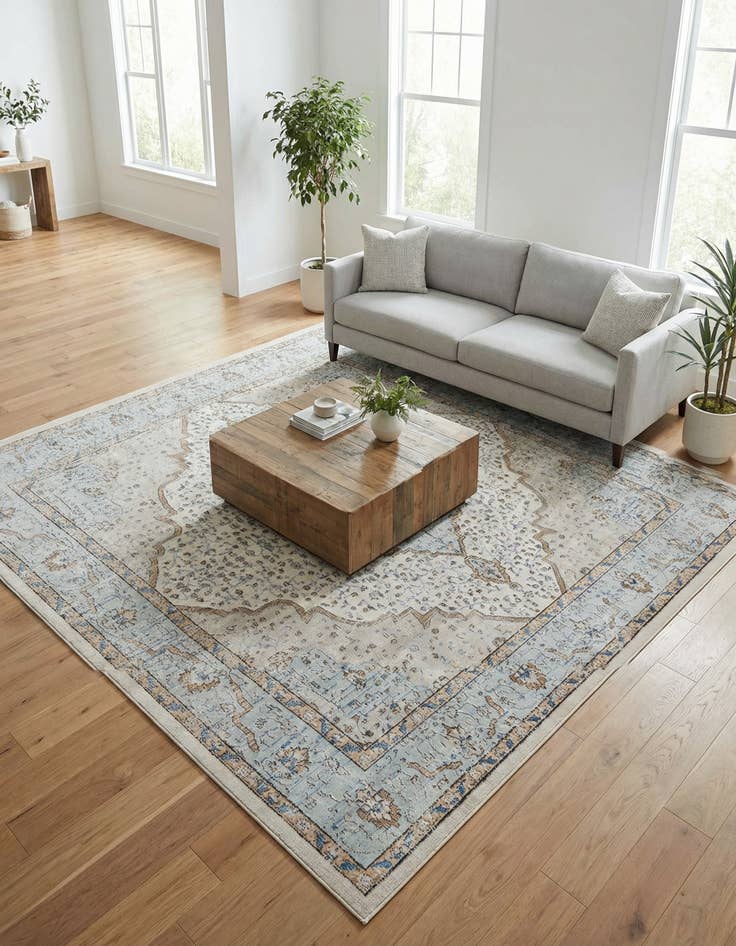 Detail image of 10' x 10' Nyla Square Rug