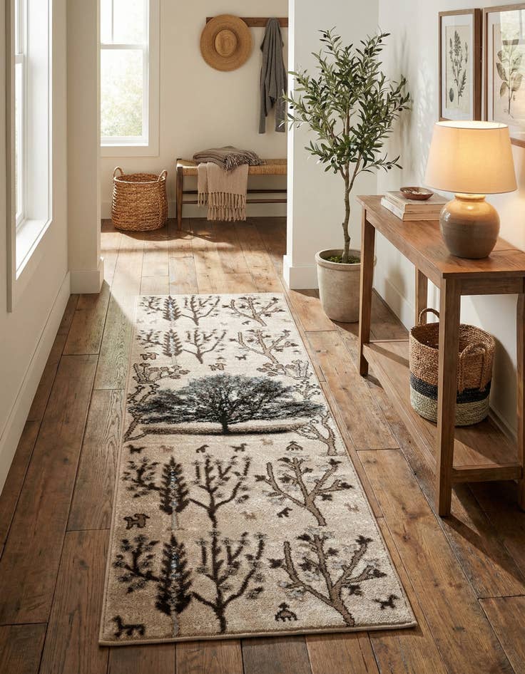 Detail image of 2' x 6' 1 Laguna Runner Rug
