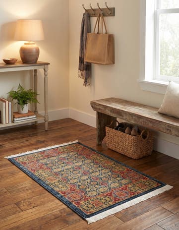 Navy Blue Amina Rug