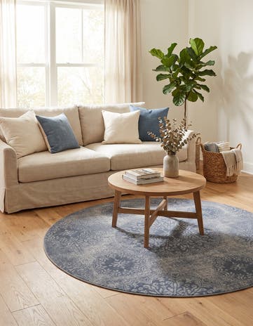 6' x 6' Monte Carlo Round Rug