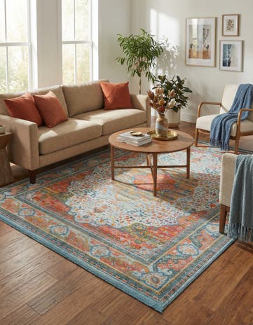 Light Blue Santiago Rug