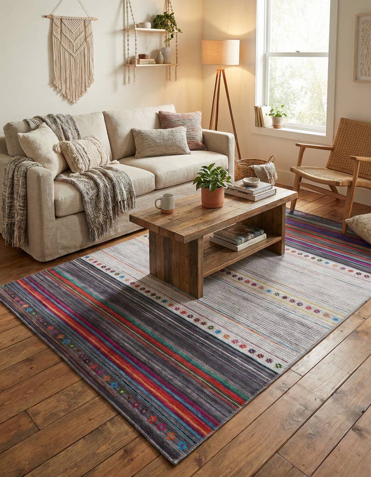 Detail image of 5' x 7' 5 Timeless Rug