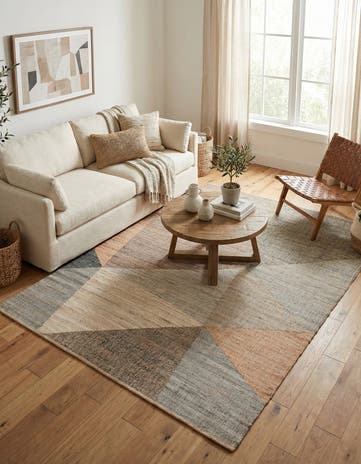 Hand Woven Kilim Jute Rug