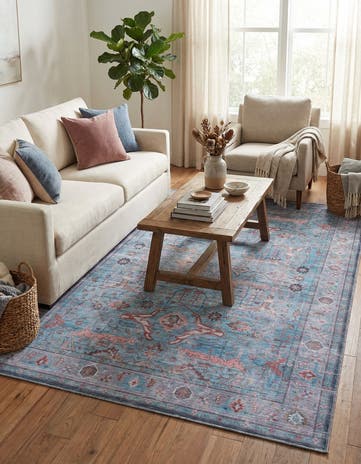 6' x 9' Washable Maahru Rug
