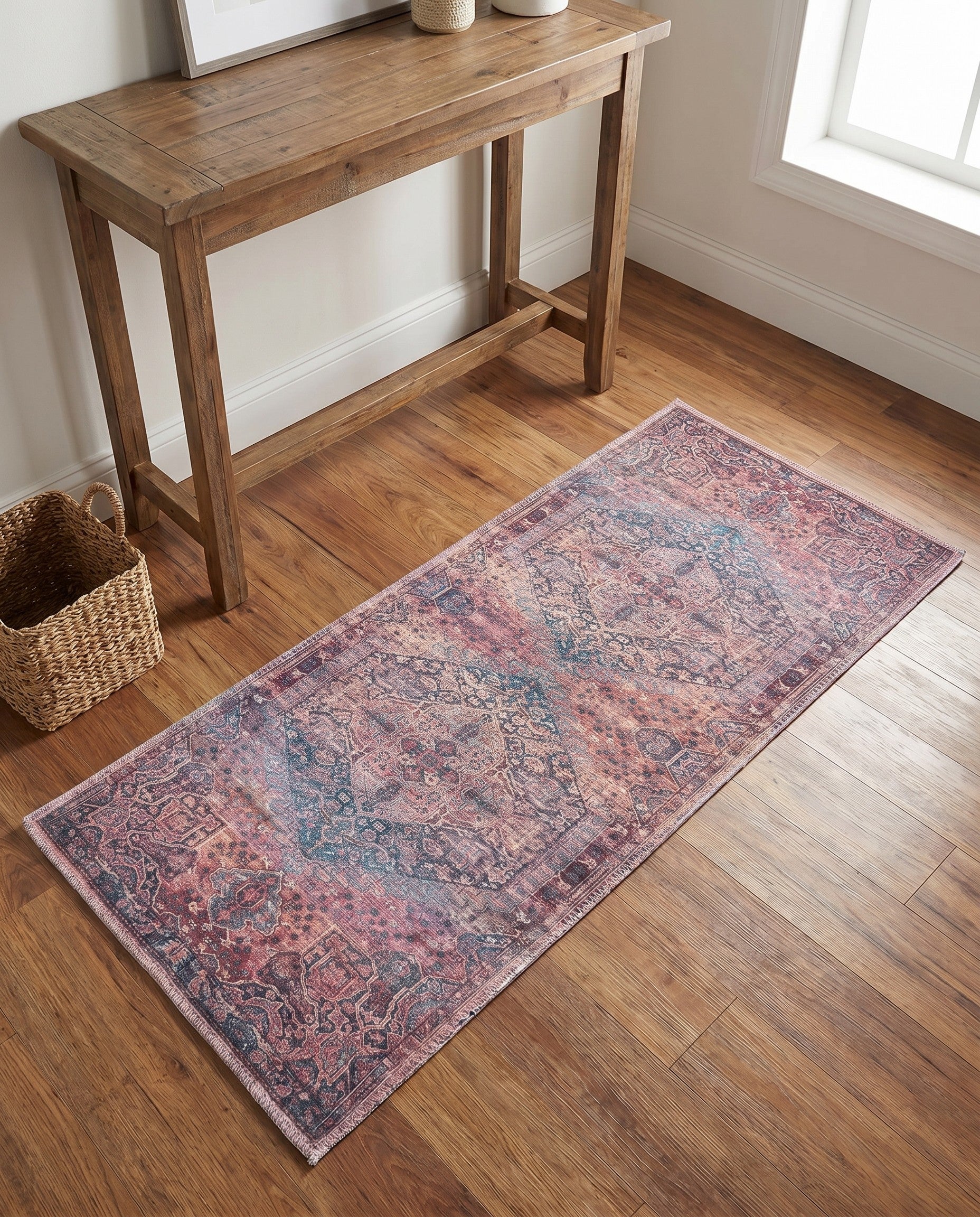 2' x 4' Washable Maahru Runner Rug