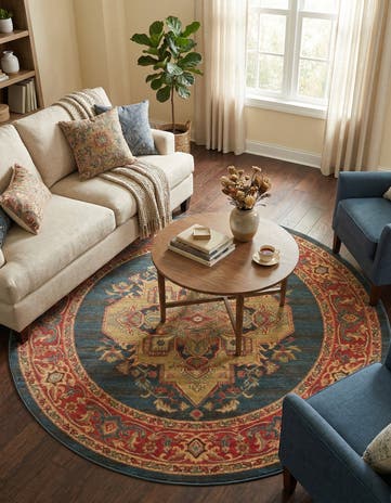6' x 6' Sara Round Rug