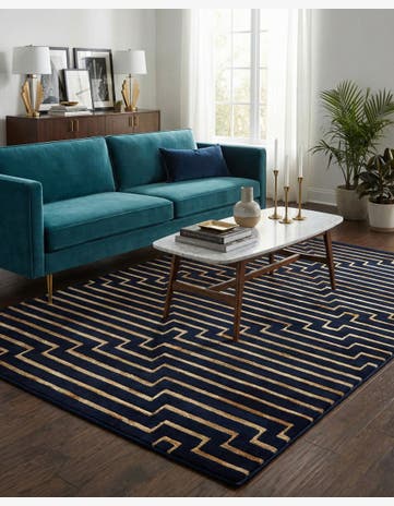 5' 3 x 7' Vogue Geo Rug