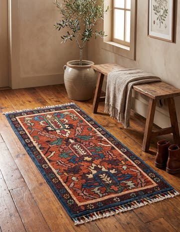 1' 8 x 3' 4 Hand Knotted Ariana Ziegler Rug