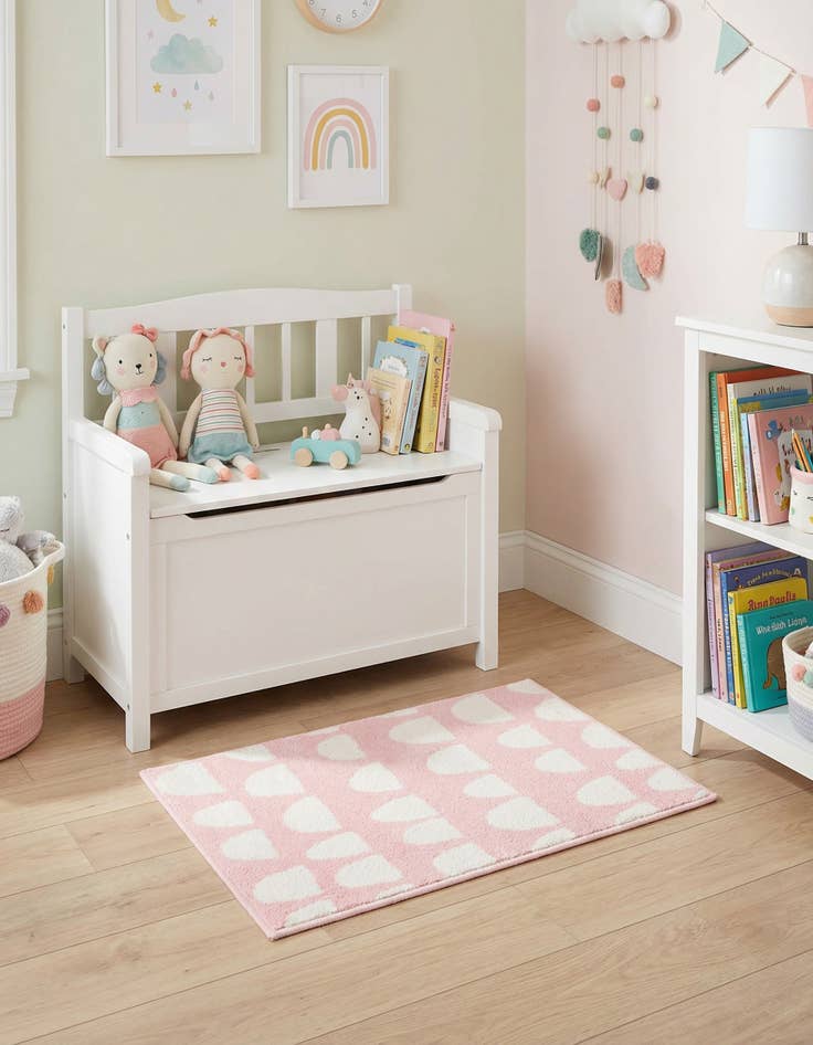 Detail image of 2' 2 x 3' Whimsy Kids Rug