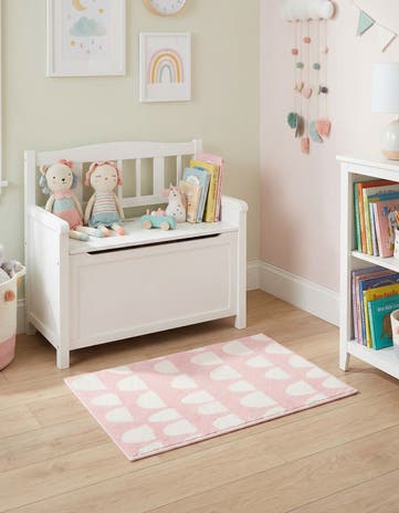 Pink Whimsy Kids Rug
