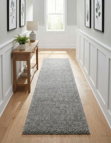 2' 2 x 6' 9 Solid Frieze Runner Rug
