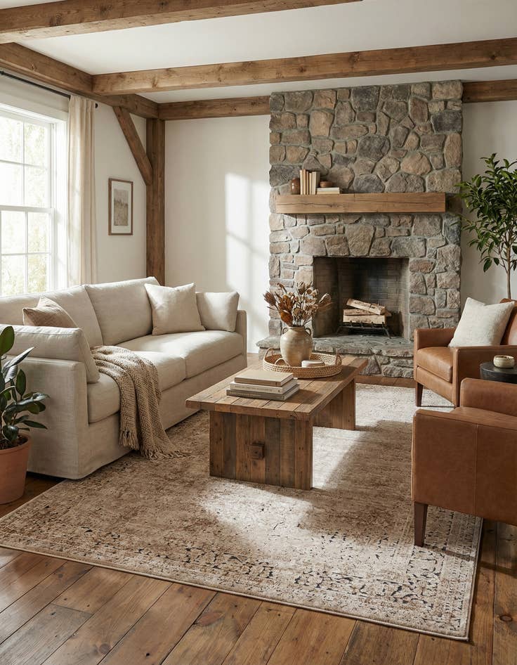 Detail image of 6' x 9' Villa Rug