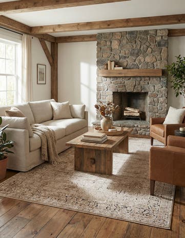 Beige Eliza Rug