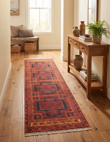 Rust Red Boutique Runner Rug