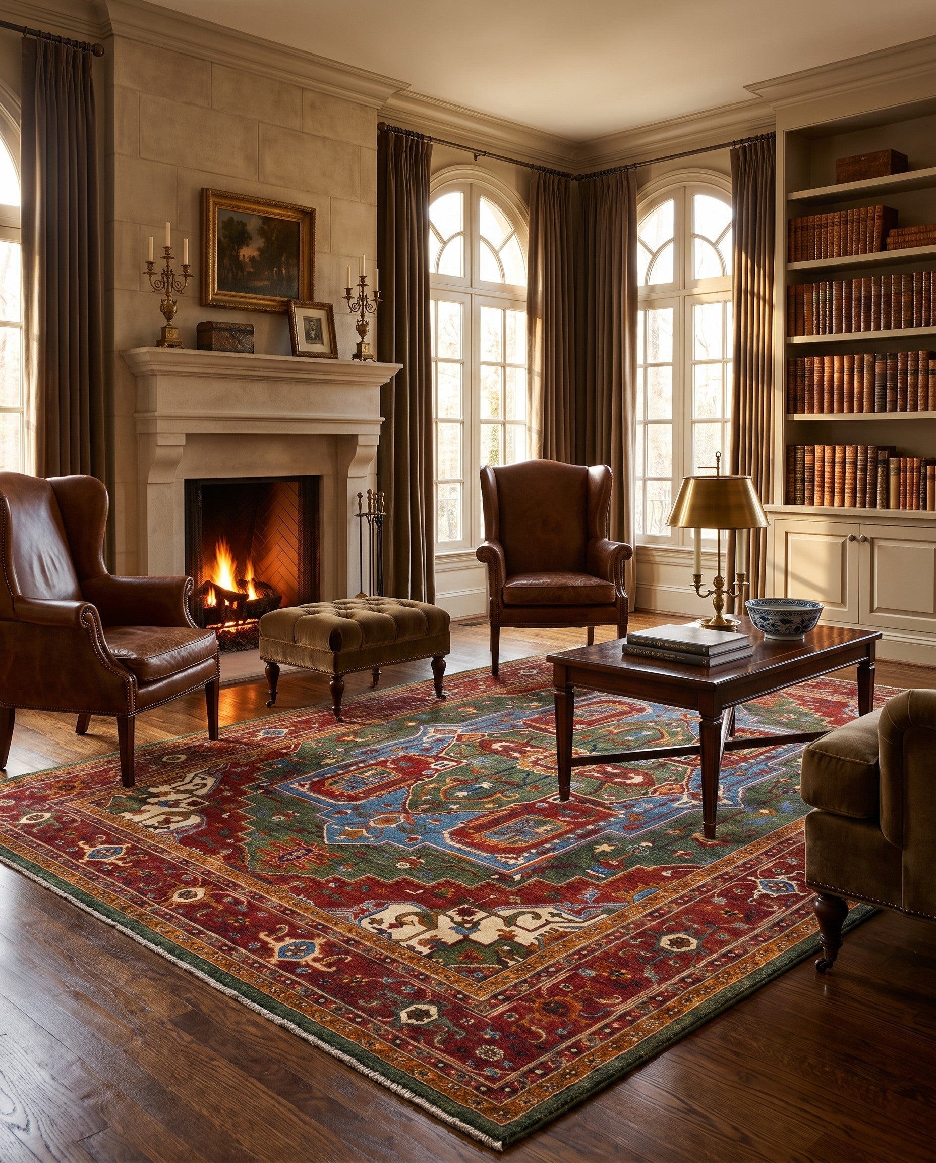 8' 2 x 11' 3 Hand Knotted Kazak Rug