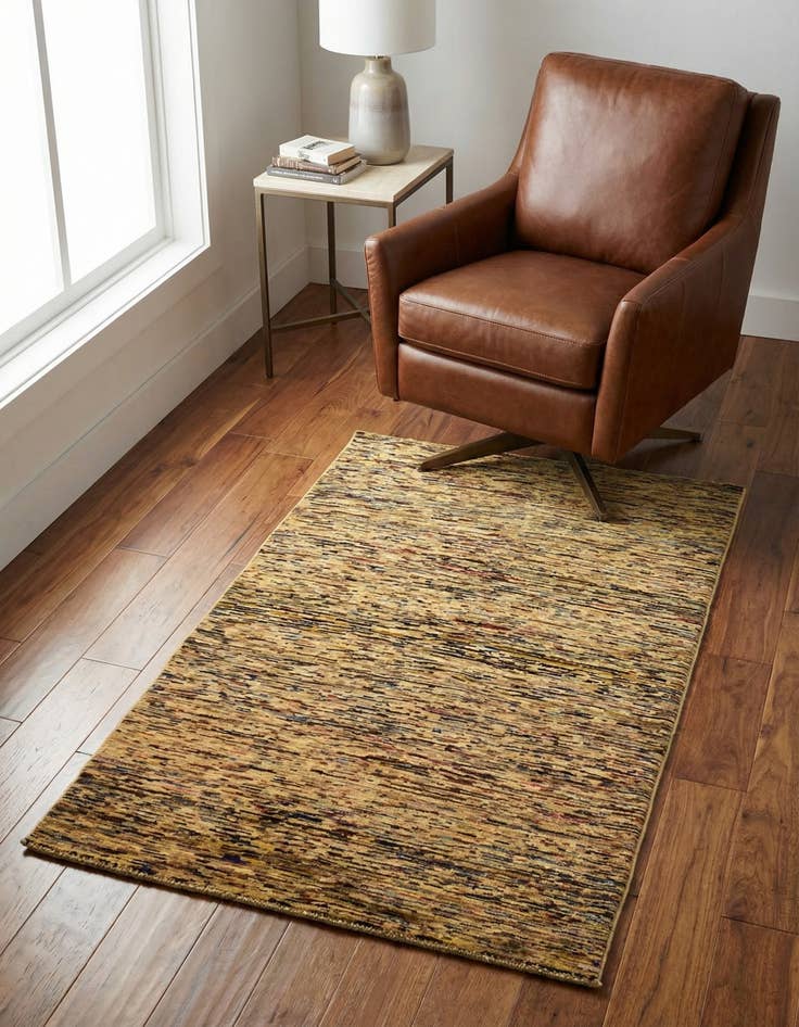 Detail image of 2' 11 x 4' 10 Hand Knotted Modern Ziegler Oriental Rug