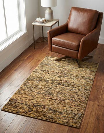 2' 11 x 4' 10 Hand Knotted Modern Ziegler Oriental Rug
