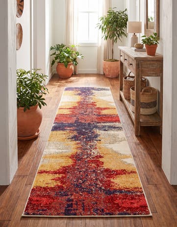 2' 2 x 6' 9 Washable Casablanca Runner Rug