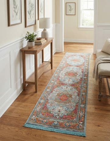 2' 7 x 13' Santiago Runner Rug