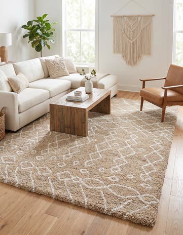 9' x 12' 2 Moroccan Shag Rug