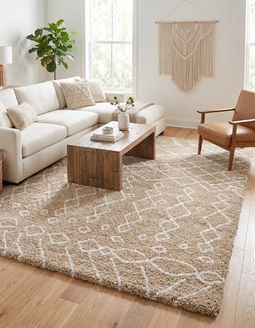 9' x 12' 2 Moroccan Shag Rug