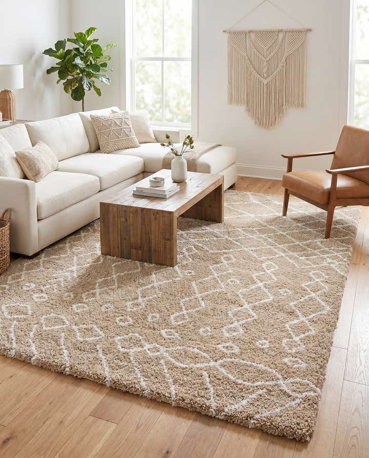 9' x 12' 2 Moroccan Shag Rug