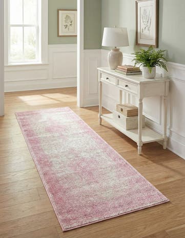 Pink Dover Runner Rug