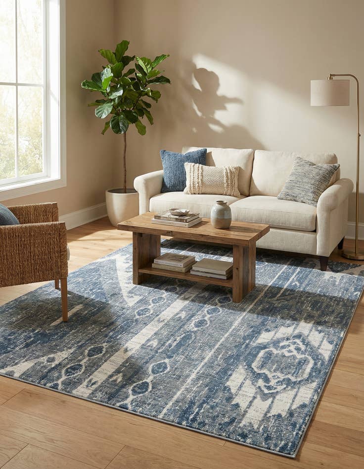 Detail image of 5' 3 x 8' Oregon Rug