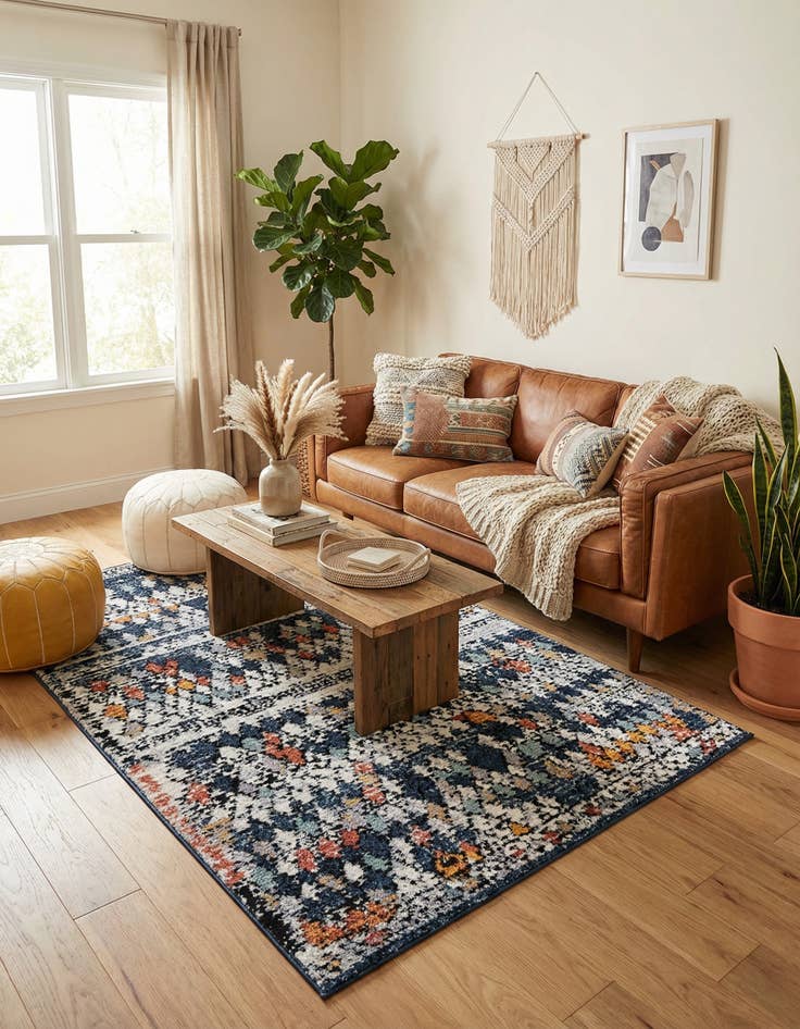 Detail image of 5' x 8' Morocco Rug