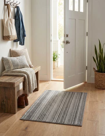 Gray Gemstone Rug