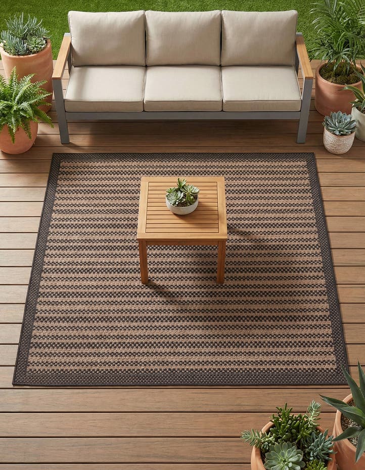 6' x 6' Easy-Clean Border Indoor / Outdoor...