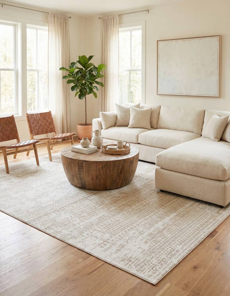 Detail image of 10' 8 x 10' 8 Hermitage Square Rug