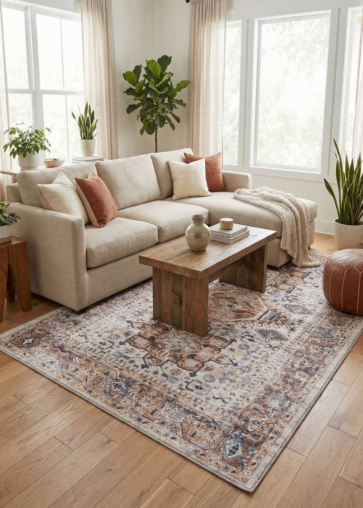 6' x 9' Washable Yara Rug