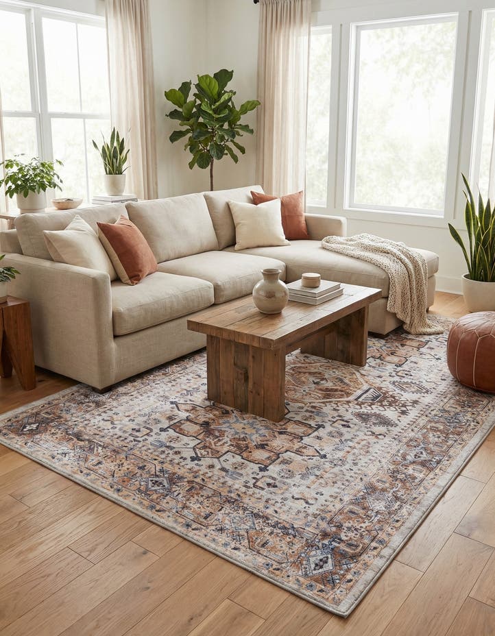 6' x 9' Washable Yara Rug