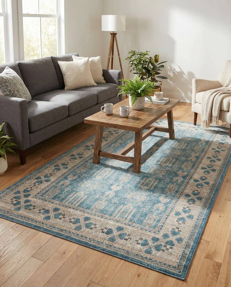 Detail image of 5' x 8' Viola Rug