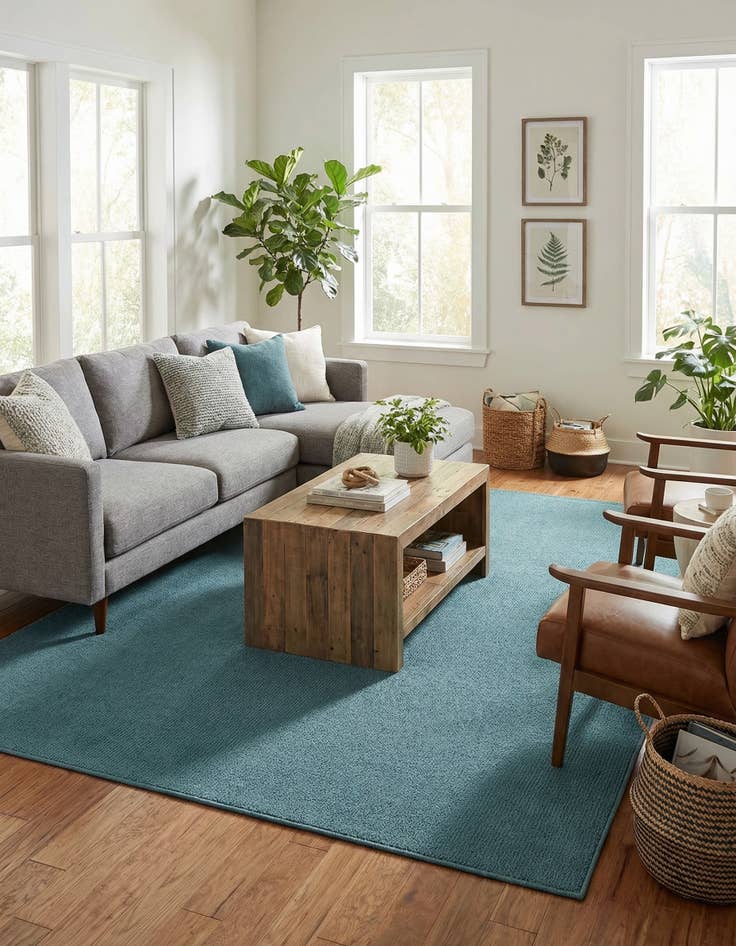 Detail image of 9' x 12' Everyday Solid Rug